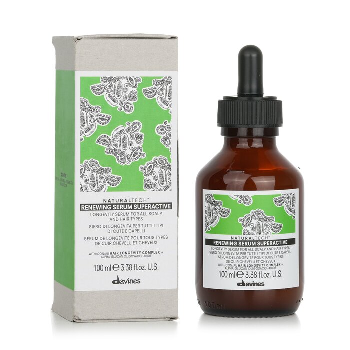 Davines Natural Tech Renewing Serum Superactive (For All Scalp and Hair Types) 100ml/3.38ozProduct Thumbnail