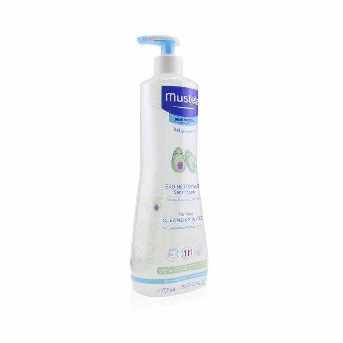 Mustela No Rinse Cleansing Water (Face & Diaper Area) - For Normal Skin 750ml/25.35ozProduct Thumbnail