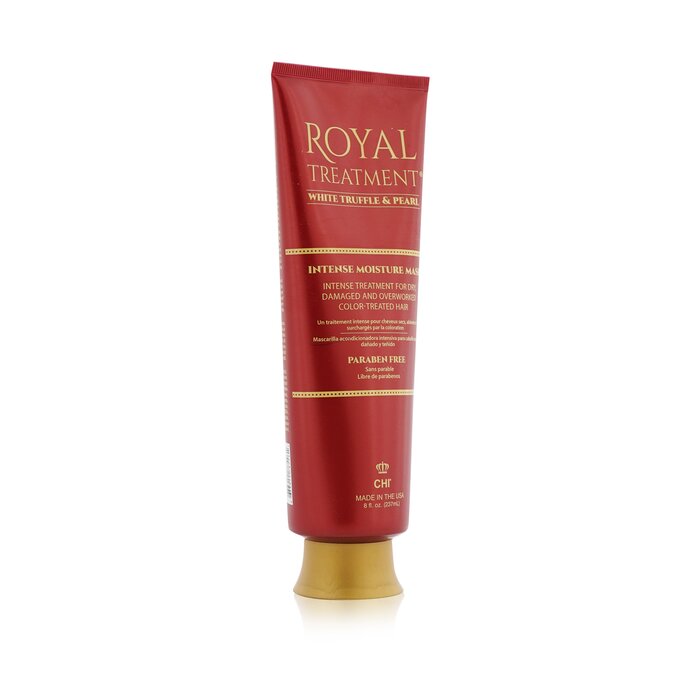 CHI Royal Treatment Intense Moisture Mask (For Dry, Damaged and Overworked Color-Treated Hair) מסכה עבור שיער יבש, פגום 237ml/8ozProduct Thumbnail