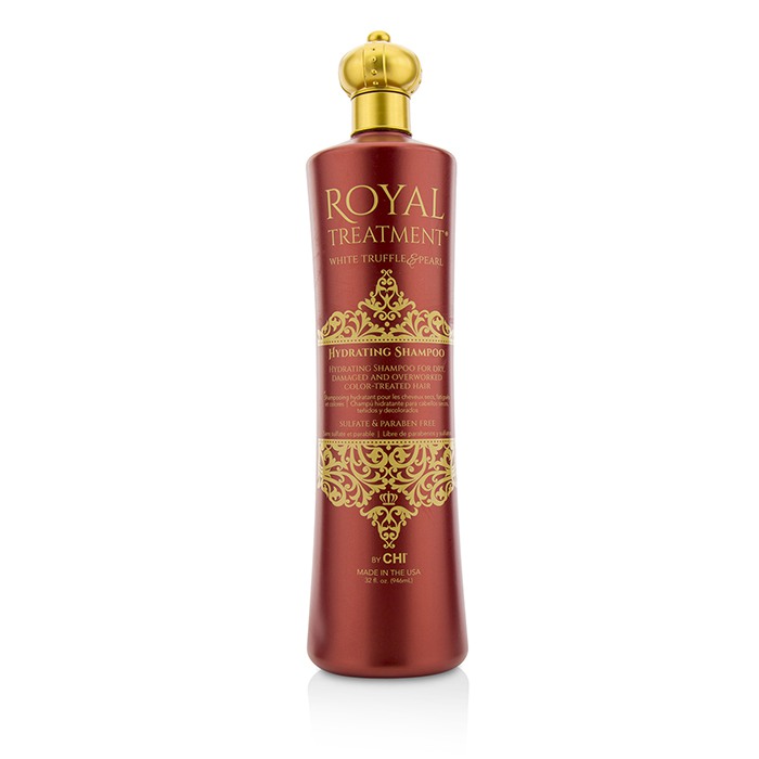 CHI Royal Treatment Hydrating Shampoo (For Dry, Damaged and Overworked Color-Treated Hair)שמפו עבור שיער יבש, פגום או צבוע 946ml/32ozProduct Thumbnail