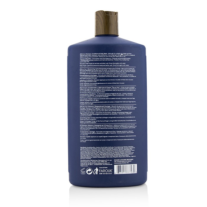 CHI Esquire Grooming The 3-in-1 Shampoo, Conditioner & Body Wash 414ml/14ozProduct Thumbnail