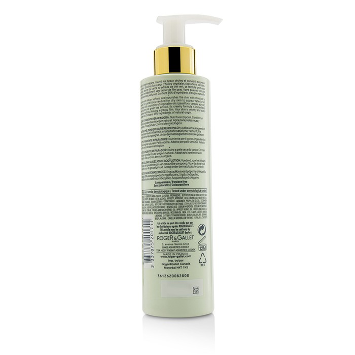 Roger & Gallet Green Tea (The Vert) Retexturing & Nourishing Body Lotion (with Pump) 200ml/6.6ozProduct Thumbnail