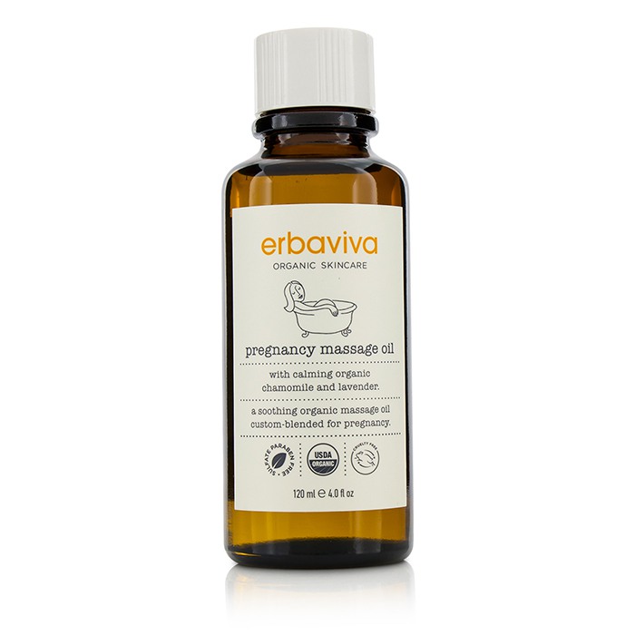Erbaviva Pregnancy Massage Oil 120ml/4ozProduct Thumbnail