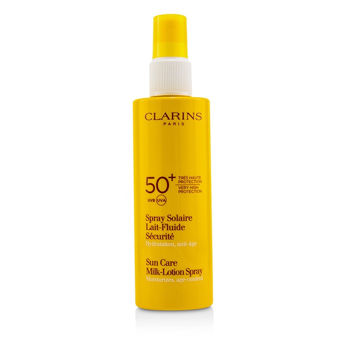 Clarins 克蘭詩 (嬌韻詩) Sun Care Milk-Lotion Spray Very High Protection UVB/UVA 50+ (Unboxed) 150ml/5.3ozProduct Thumbnail
