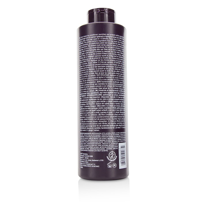 Joico Color Balance Blue Conditioner (Eliminates Brassy/Orange Tones on Lightened Brown Hair) 1000ml/33.8ozProduct Thumbnail