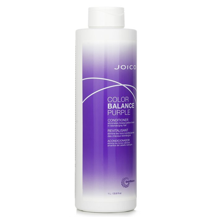 Joico Color Balance Purple Conditioner (Eliminates Brassy/Yellow Tones on Blonde/Gray Hair) 1000ml/33.8ozProduct Thumbnail