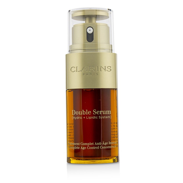 Clarins Double Serum (Hydric + Lipidic System) Complete Age Control Concentrate (Box Slightly Damaged) 30ml/1ozProduct Thumbnail