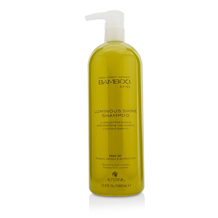 Alterna Bamboo Shine Luminous Shine Shampoo (For Strong, Brilliantly Glossy Hair) 1000ml/33.8ozProduct Thumbnail