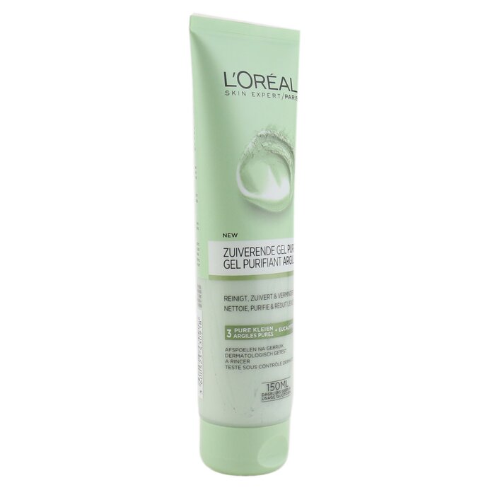 L'Oreal Skin Expert Pure-Clay Cleanser קלינסר חימר - Purify & Mattify 150ml/5ozProduct Thumbnail
