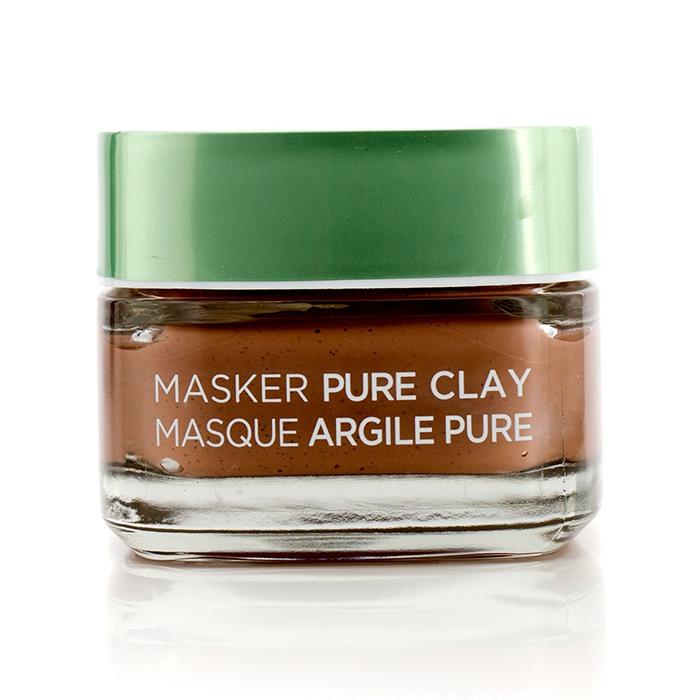 L'Oreal Skin Expert Pure Clay Mask מסכת חימר - Exfoliate & Refine Pores 50ml/1.7ozProduct Thumbnail