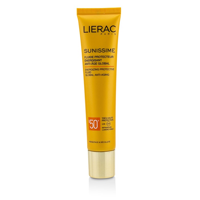 Lierac 黎瑞 抗老活力防曬乳SPF50+ Sunissime Global Anti-Aging Energizing Protective Fluid SPF50+ For Face & Decollete 40ml/1.35ozProduct Thumbnail
