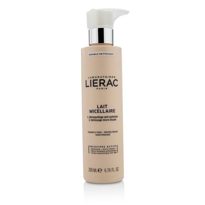 Lierac 黎瑞 雙效淨膚潔面乳Double Nettoyant Lait Micellaire Micellar Milk Double Cleanser 200ml/6.76ozProduct Thumbnail