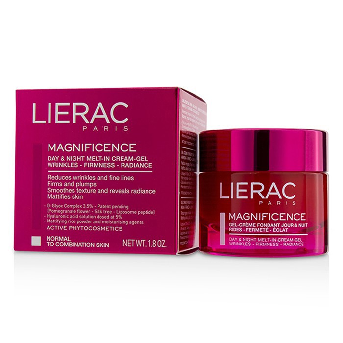Lierac Magnificence Day & Night Melt-In Cream-Gel (For Normal To Combination Skin) 50ml/1.8ozProduct Thumbnail