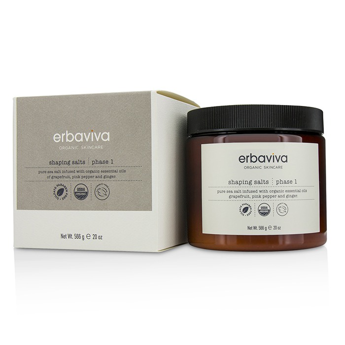 Erbaviva 纖體浴鹽 : 階段 1 - 有機西柚，粉紅胡椒，生薑精油純海鹽 566g/20ozProduct Thumbnail
