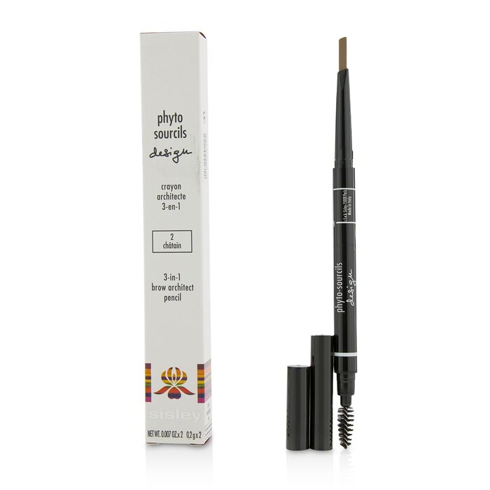 Sisley Phyto Sourcils Design 3 In 1 Brow Architect Pencil עיפרון גבות 2x0.2g/0.007ozProduct Thumbnail