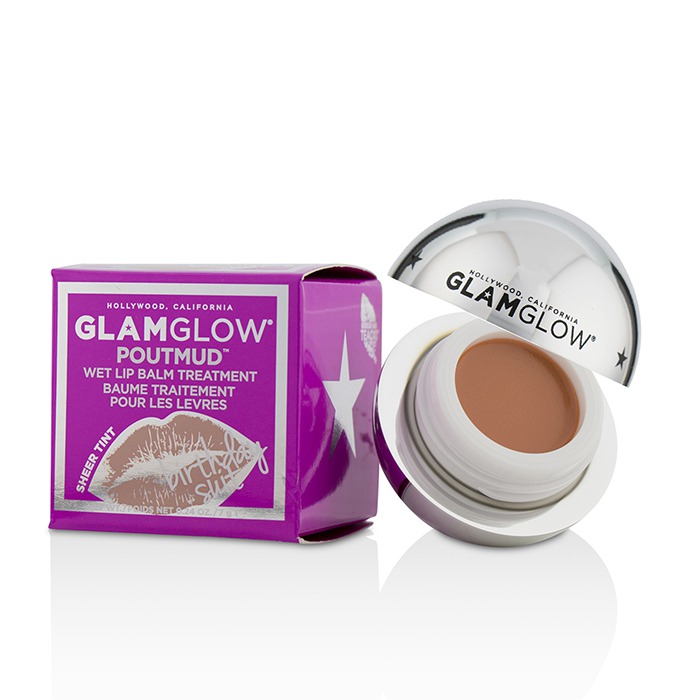Glamglow 噘噘嘴修護潤色唇霜 PoutMud Sheer Tint Wet Lip Balm Treatment - Birthday Suit 7g/0.24ozProduct Thumbnail