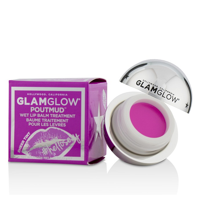 Glamglow 格萊魅  PoutMud Sheer Tint Wet Lip Balm Treatment - HelloSexy 7g/0.24ozProduct Thumbnail