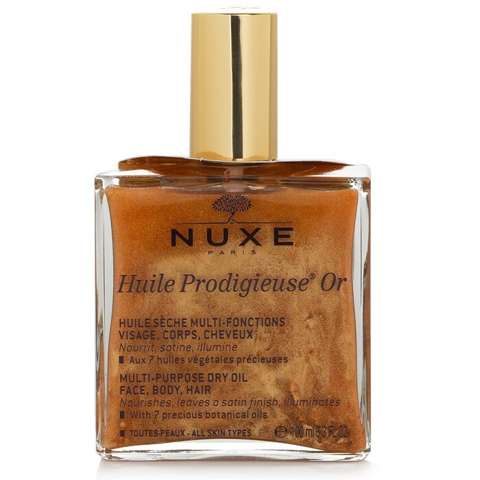 Nuxe 黎可詩 全效晶亮精華油 炫亮版Huile Prodigieuse Or Multi-Purpose Dry Oil 100ml/3.3ozProduct Thumbnail