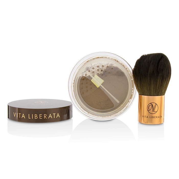Vita Liberata Bronzer z pędzelkiem Trystal Minerals Self Tanning Bronzing Minerals With Kabuki Brush 9g/0.32ozProduct Thumbnail
