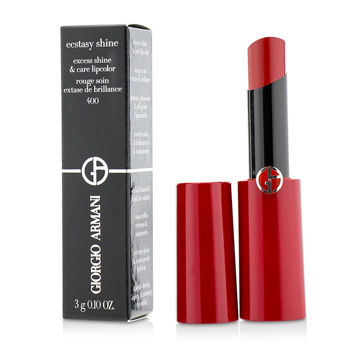 Giorgio Armani Ecstasy Shine Excess Shine & Care Lipcolor שפתון בעל ברק 3g/0.1ozProduct Thumbnail