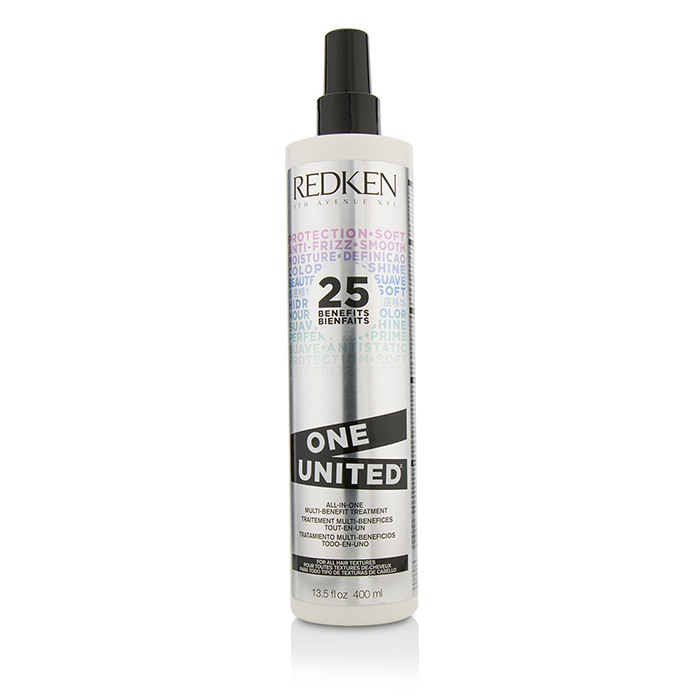 Redken One United All-In-One Multi-Benefit Treatment (For All Hair Textures) טיפול עבור כל סוגי השיער 400ml/13.5ozProduct Thumbnail