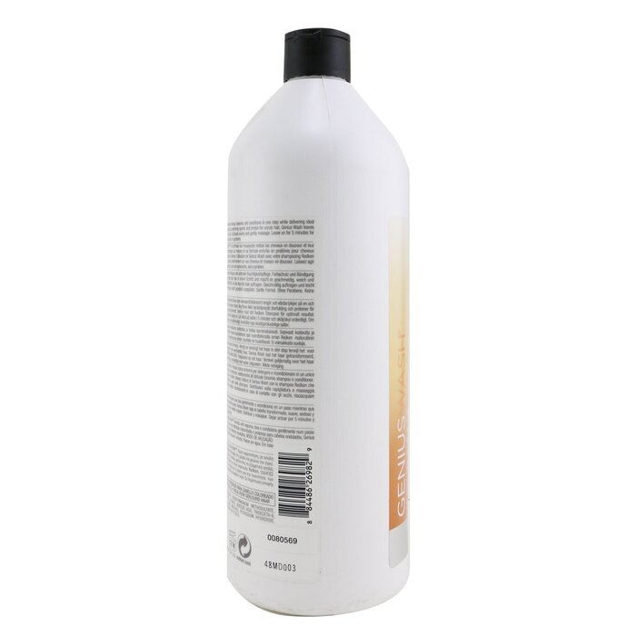 Redken Genius Wash Cleansing Conditioner (For Unruly Hair) מרכך עבור שיער פרוע 1000ml/33.8ozProduct Thumbnail