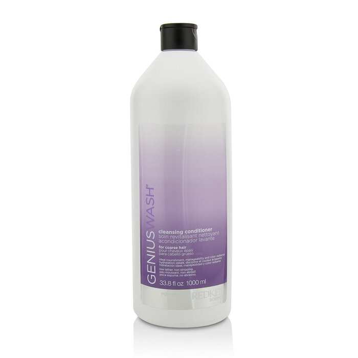 Redken Odżywka do włosów Genius Wash Cleansing Conditioner (For Coarse Hair) 1000ml/33.8ozProduct Thumbnail