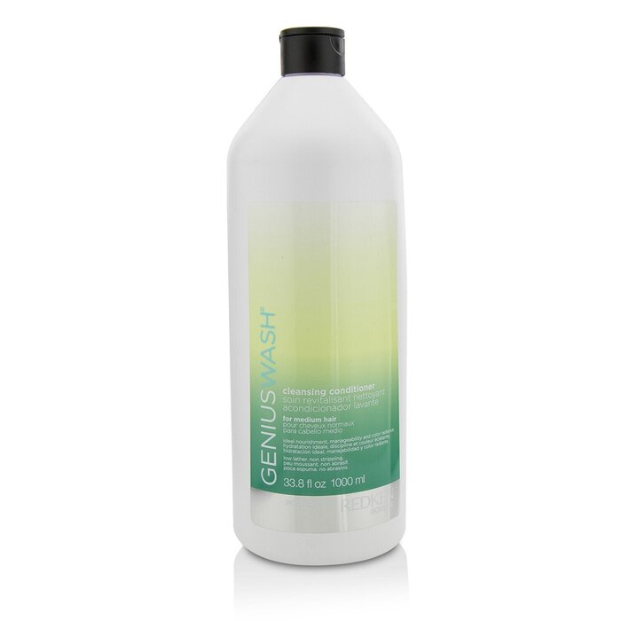 Redken Genius Wash Cleansing Conditioner (Til medium hår) 1000ml/33.8ozProduct Thumbnail
