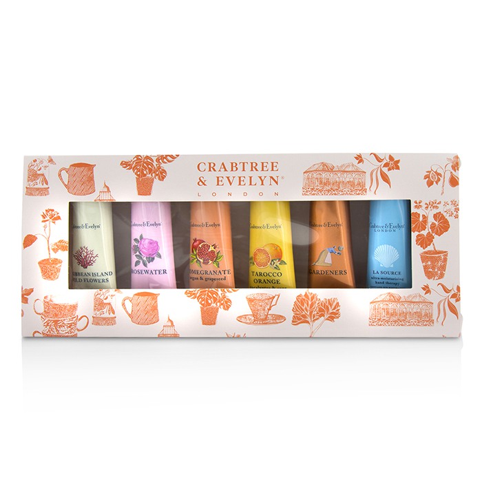 Crabtree & Evelyn مجموعة علاج اليدين الأفضل مبيعاً من 6 قطع 6x25g/0.9ozProduct Thumbnail