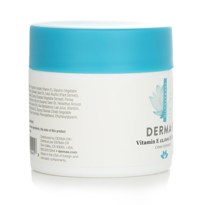 Derma E Therapeutic Vitamin E 12,000 IU Cream 113g/4ozProduct Thumbnail