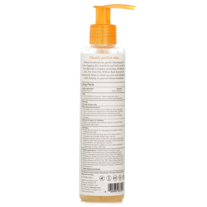 Derma E Very Clear Acne Cleanser 175ml/6ozProduct Thumbnail