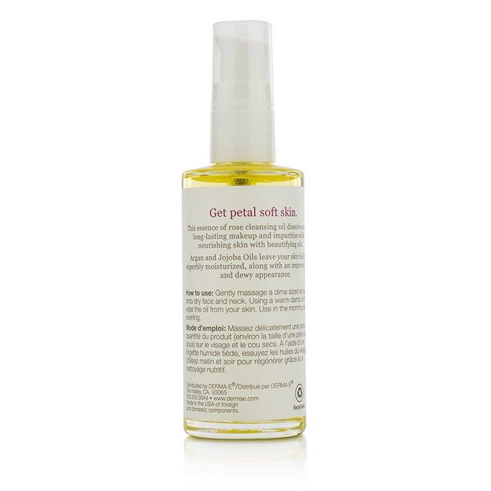 Derma E Olejek do mycia twarzy Essentials Nourishing Rose Cleansing Oil 60ml/2ozProduct Thumbnail
