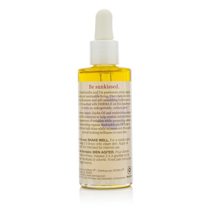 Derma E Essentials Radiant Glow Face Oil by SunKissAlba שמן לפנים 60ml/2ozProduct Thumbnail