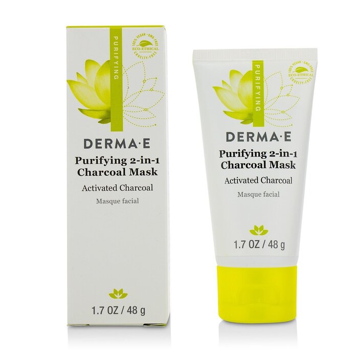 ダーマ E Derma E Purifying 2-In-1 Charcoal Mask 48g/1.7ozProduct Thumbnail