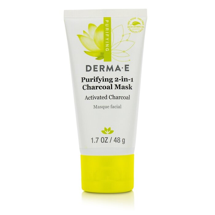 Derma E 淨透2合1炭面膜Purifying 2-In-1 Charcoal Mask 48g/1.7ozProduct Thumbnail