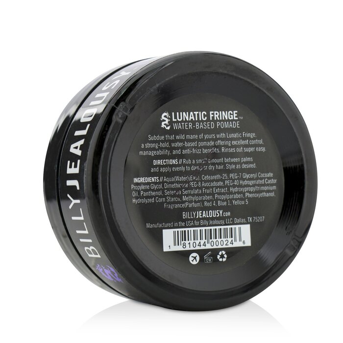 Billy Jealousy Lunatic Fringe Water-Based Pomade (Strong Hold - High Shine) 85g/3ozProduct Thumbnail