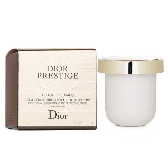 Christian Dior Prestige La Creme Exceptional Crema Rica Regeneradora y Perfeccionante - Refill 50ml/1.7ozProduct Thumbnail
