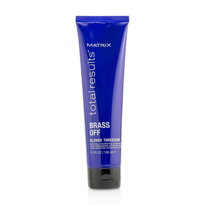 Matrix Total Results Brass Off Blonde Threesome (Softening, Smoothening, Protecting Cream) 150ml/5.1ozProduct Thumbnail