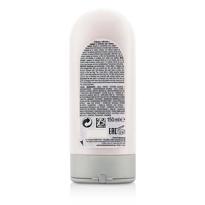 欧莱雅 L'Oreal Professionnel Expert Serie - Vitamino Color Fresh Feel Bodifying + Perfecting <Fresh Effect> Masque - Rinse Out 150ml/5ozProduct Thumbnail