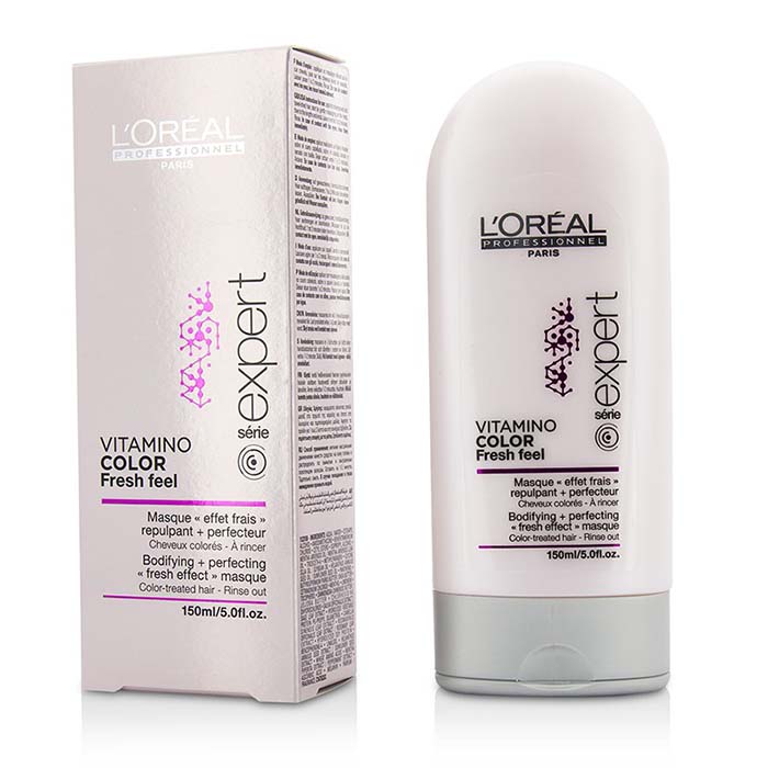로레알 L'Oreal Professionnel Expert Serie - Vitamino Color Fresh Feel Bodifying + Perfecting <Fresh Effect> Masque - Rinse Out 150ml/5ozProduct Thumbnail
