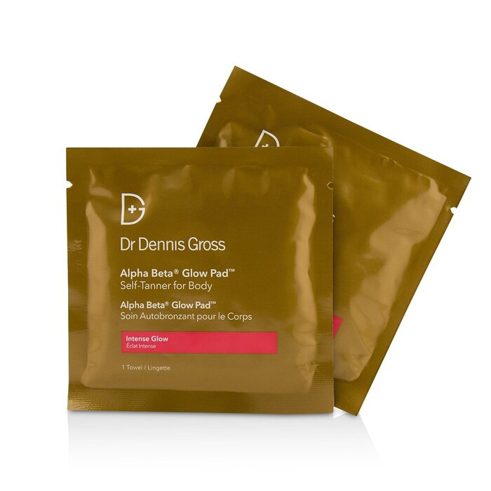 Dr Dennis Gross Alpha Beta Glow Pad Self-Tanner For Body - Intense Glow 8 TowelsProduct Thumbnail