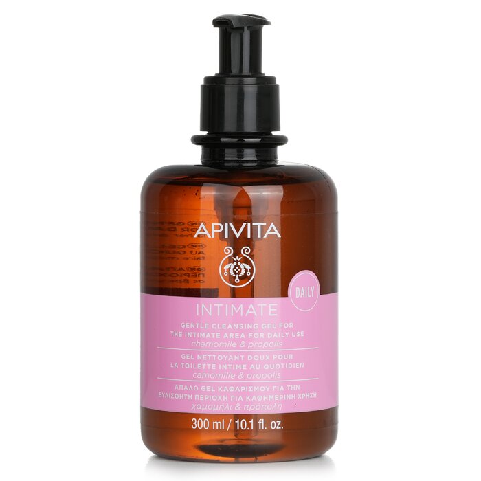 Apivita Intimate Gentle Cleansing Gel For The Intimate Area For Daily Use with Chamomile & Propolis 300ml/10.1ozProduct Thumbnail