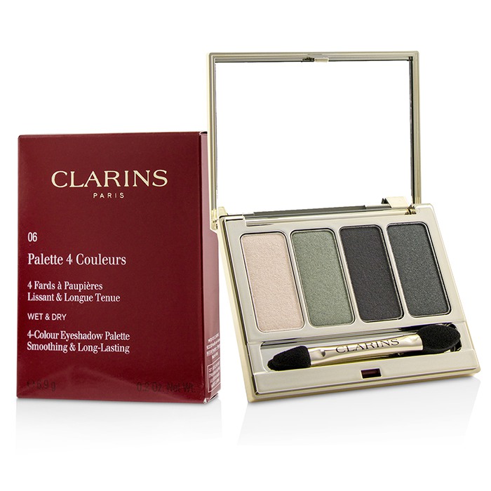 Clarins 4 Colour Eyeshadow Palette (Smoothing & Long Lasting) 6.9g/0.2ozProduct Thumbnail