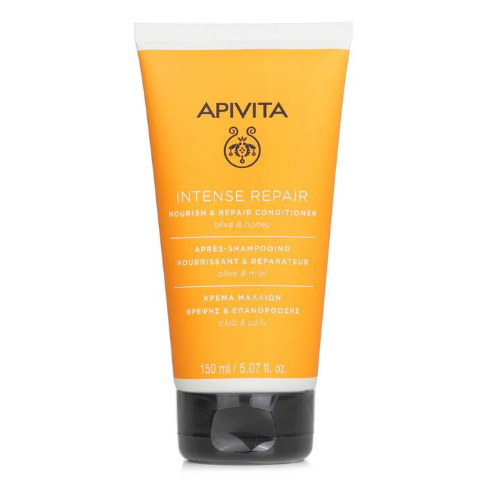 Apivita Θρέφει & Επανορθώνει Conditioner με Ελιά & Μέλι (Για Ξηρά-Καταστραμμένα μαλλιά) 150ml/5.07ozProduct Thumbnail