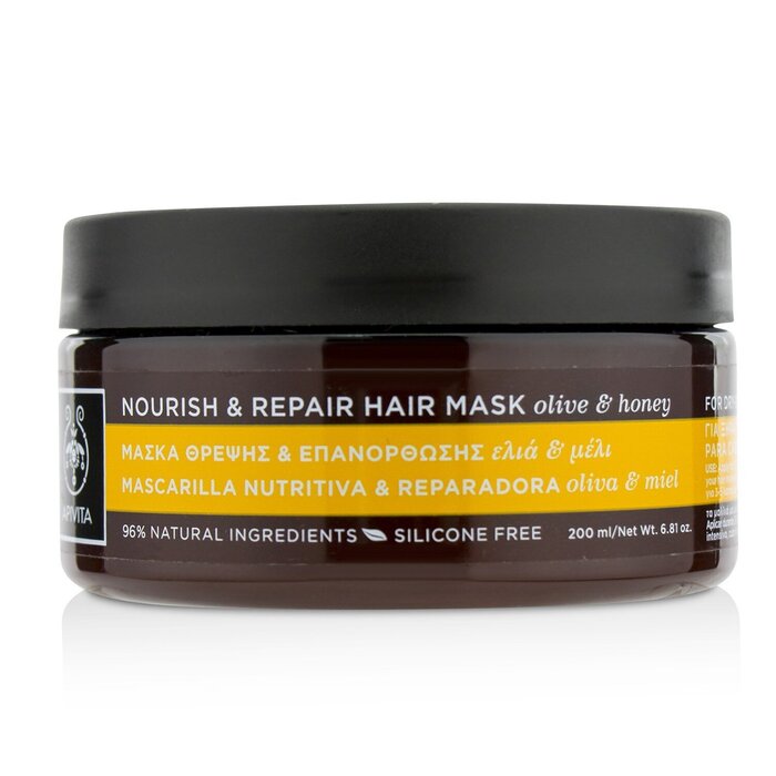 Apivita Nourish & Repair Hair Mask with Olive & Honey 200ml/6.76ozProduct Thumbnail