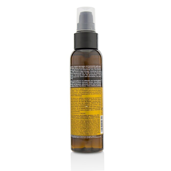 Apivita Naprawczy olejek do włosów Rescue Hair Oil with Argan & Olive (For All Hair Types) 100ml/3.38ozProduct Thumbnail