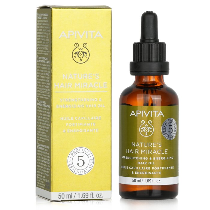 Apivita Nature's Hair Miracle Strengthening & Energizing Hair Oil with Propolis 50ml/1.69ozProduct Thumbnail