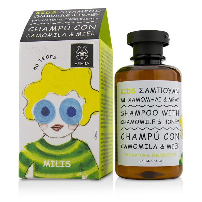 Apivita Kids Shampoo with Chamomile & Honey 250ml/8.5ozProduct Thumbnail