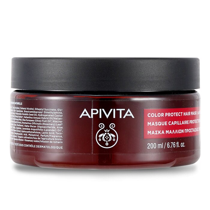 Apivita Գունավոր պաշտպանիչ մազերի դիմակ արևածաղկի և մեղրով (գունավոր մազերի համար) 200ml/6.75ozProduct Thumbnail