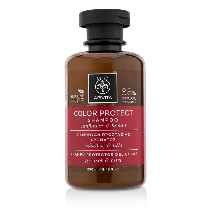 Apivita Color Protect Shampoo with Sunflower & Honey (Til farget hår) 250ml/8.45ozProduct Thumbnail